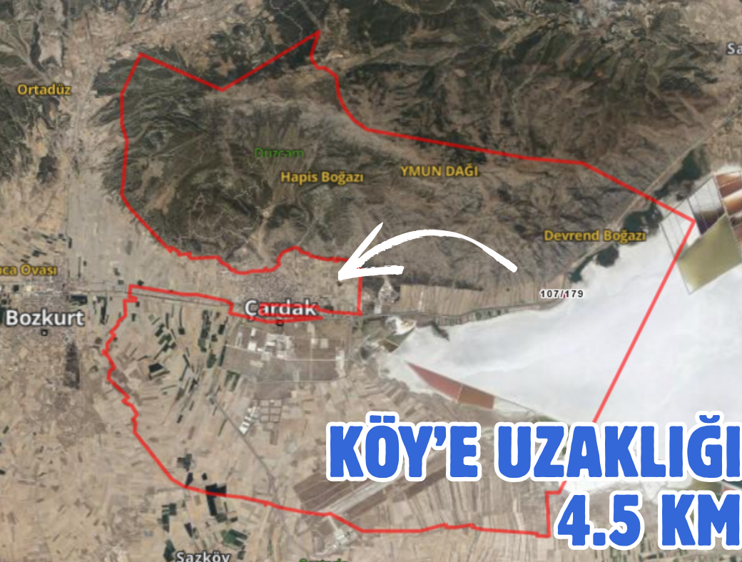 DENİZLİ ÇARDAK HÜRRİYET 1.922 M² TARLAMIZ SATILIKTIR - DENİZLİ ÇARDAK fotoğraf 2